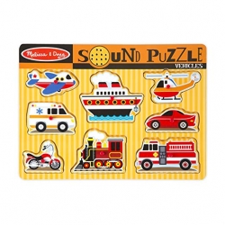 Melissa & Doug Vehicle sound puzzle